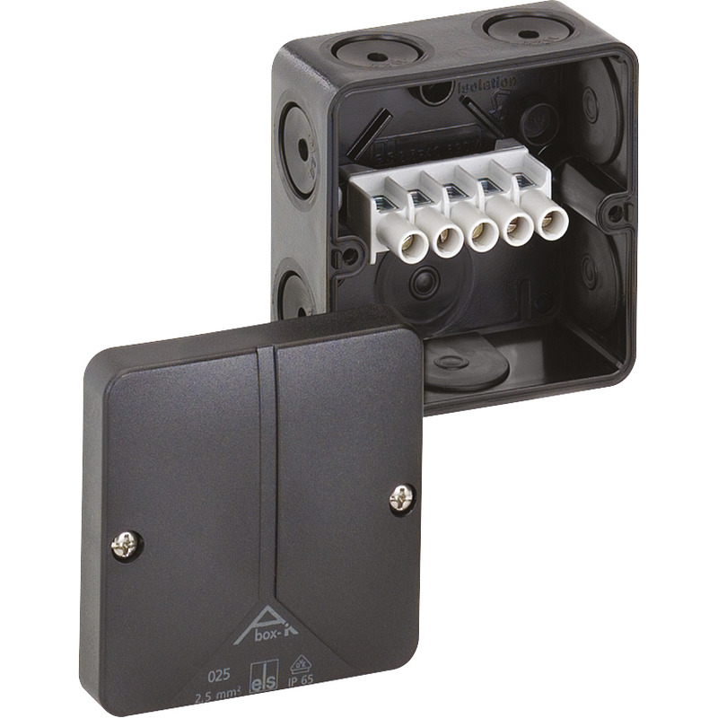 kytkentäkotelona - Abox-i 025-2,5²/sw