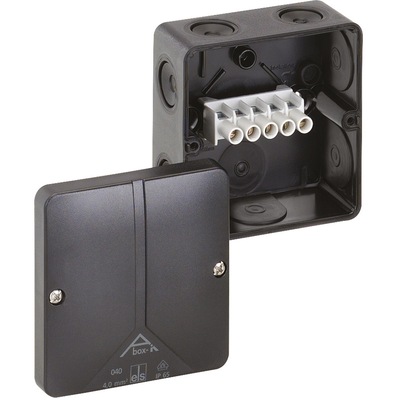 kytkentäkotelona - Abox-i 040-4²/sw