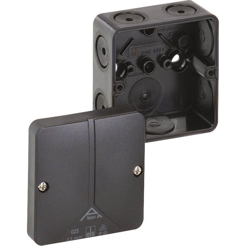 kytkentäkotelona - Abox-i 025-L/sw