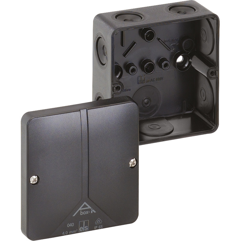 kytkentäkotelona - Abox-i 040-L/sw