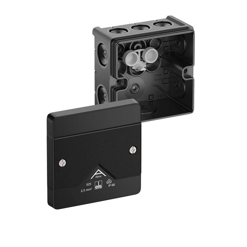 kytkentäkotelona - Abox 025-L/sw