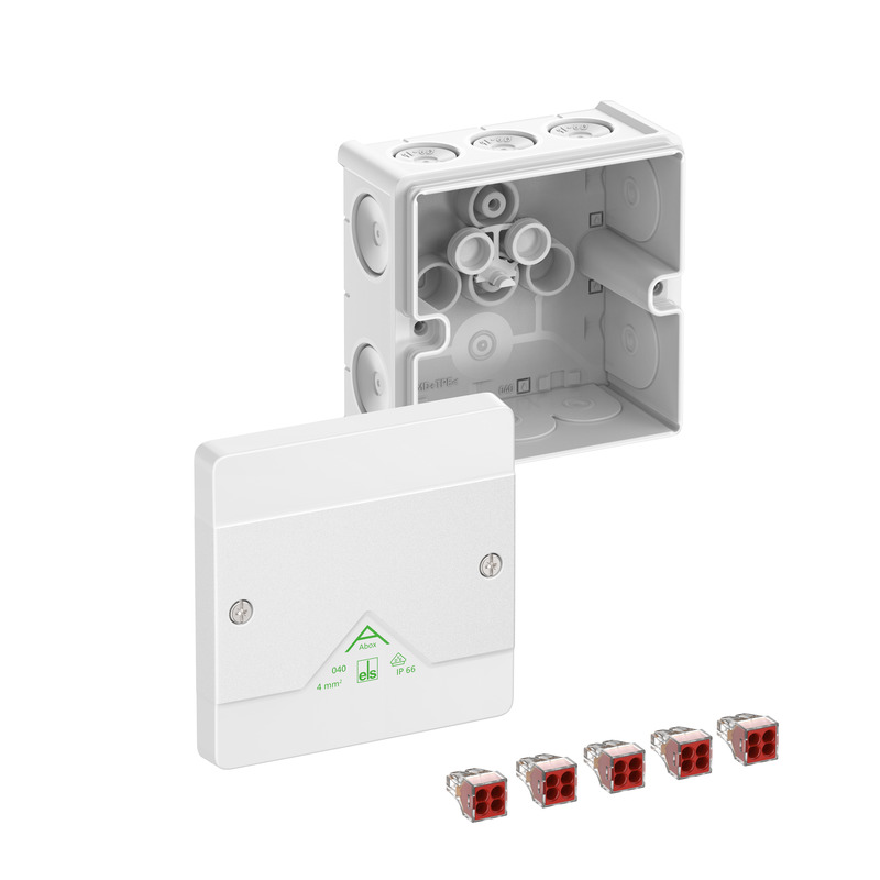 kytkentäkotelona - Abox 040-4²/w